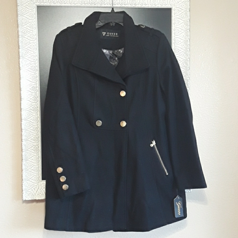 GUESS Los Angeles Peacoat